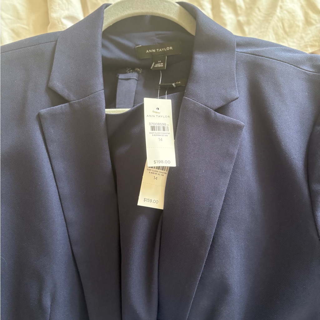 Ann Taylor Deep Blue Blazer